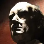 Bust of Tolkien in Oxford